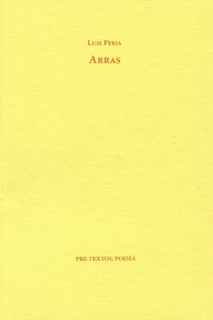 ARRAS | 9788481910674 | FERIA,LUIS | Llibreria Drac - Librería de Olot | Comprar libros en catalán y castellano online