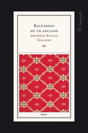 RECUERDOS DE UN ANCIANO | 9788498920017 | ALCALA GALIANO, ANTONIO | Llibreria Drac - Librería de Olot | Comprar libros en catalán y castellano online