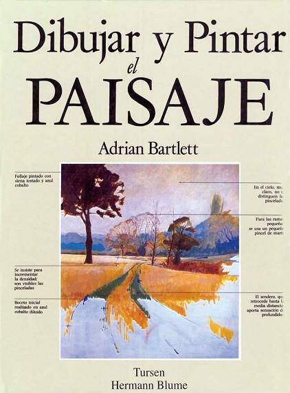 DIBUJAR Y PINTAR EL PAISAJE | 9788487756757 | BARTLETT, ADRIAN | Llibreria Drac - Librería de Olot | Comprar libros en catalán y castellano online