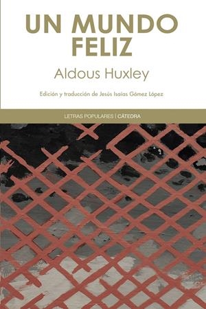 MUNDO FELIZ, UN | 9788437631370 | HUXLEY, ALDOUS | Llibreria Drac - Librería de Olot | Comprar libros en catalán y castellano online