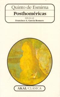 POSTHOMERICAS | 9788446004462 | QUINTO DE ESMIRNA | Llibreria Drac - Librería de Olot | Comprar libros en catalán y castellano online