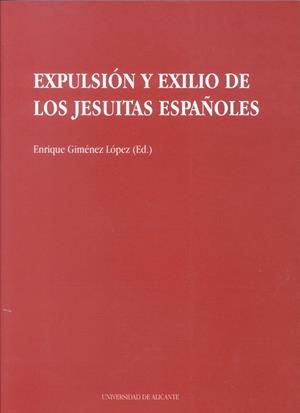 EXPULSION Y EXILIO DE LOS JESUITAS ESPAÐOLES | 9788479083298 | Llibreria Drac - Librería de Olot | Comprar libros en catalán y castellano online