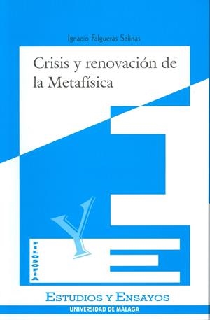 CRISIS Y RENOVACION DE LA METAFISICA | 9788474966602 | FALGUERAS SALINAS | Llibreria Drac - Librería de Olot | Comprar libros en catalán y castellano online