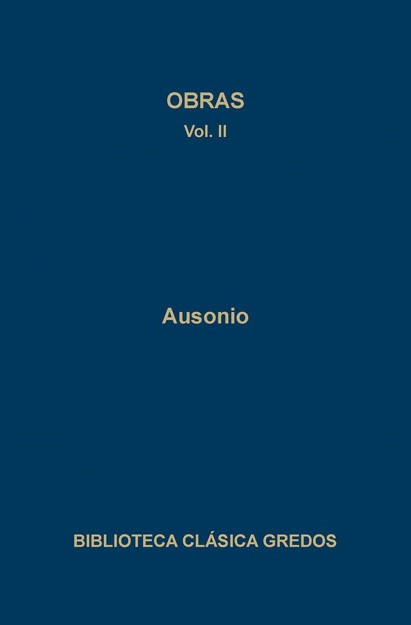 OBRAS II (DECIMO MAGNO USONIO) | 9788424914356 | DECIMO MAGNO USONIO | Llibreria Drac - Librería de Olot | Comprar libros en catalán y castellano online