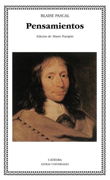 PENSAMIENTOS (PASCAL) | 9788437616087 | PASCAL, BLAISE | Llibreria Drac - Librería de Olot | Comprar libros en catalán y castellano online