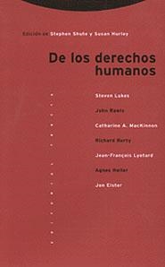 DE LOS DERECHOS HUMANOS | 9788481642216 | SHUTE, S. | Llibreria Drac - Llibreria d'Olot | Comprar llibres en català i castellà online