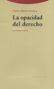OPACIDAD DEL DERECHO, LA | 9788481642131 | CARCOVA, CARLOS MARIA | Llibreria Drac - Llibreria d'Olot | Comprar llibres en català i castellà online