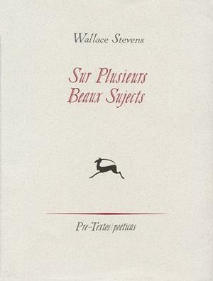 SUR PLUSIEURS BEAUX SUJECTS | 9788481912005 | STEVENS, WALLACE | Llibreria Drac - Llibreria d'Olot | Comprar llibres en català i castellà online