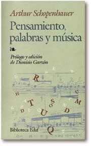PENSAMIENTO, PALBRAS Y MUSICA | 9788441404205 | SCHOPENHAUER, ARTHUR | Llibreria Drac - Librería de Olot | Comprar libros en catalán y castellano online