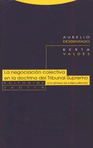 NEGOCIACION COLECTIVA EN LA DOCTRINA DEL TRIBUNAL SUPREMO, L | 9788481642780 | DESDENTADO, A. - VALDES, BERTA | Llibreria Drac - Librería de Olot | Comprar libros en catalán y castellano online
