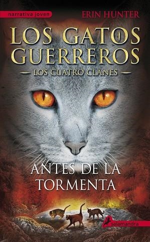 GATOS GUERREROS 4. ANTES DE LA TORMENTA, LOS | 9788498385335 | HUNTER, ERIN | Llibreria Drac - Librería de Olot | Comprar libros en catalán y castellano online