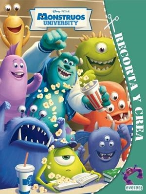 MONSTRUOS UNIVERSITY. RECORTA Y CREA | 9788444169460 | WALT DISNEY COMPANY | Llibreria Drac - Librería de Olot | Comprar libros en catalán y castellano online