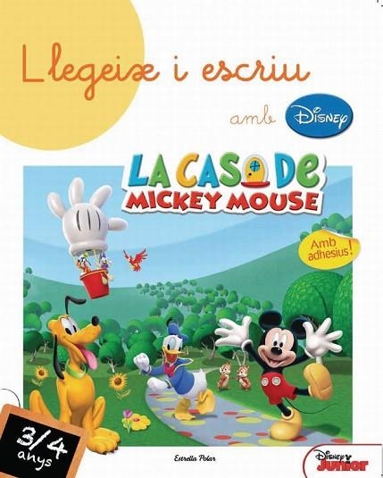 LLEGEIX I ESCRIU AMB DISNEY! 3/4 ANYS | 9788415790341 | AA.VV. | Llibreria Drac - Librería de Olot | Comprar libros en catalán y castellano online