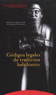 CODIGOS LEGALES DE TRADICION BABILONICA | 9788481643169 | SANMARTIN, JOAQUIN | Llibreria Drac - Librería de Olot | Comprar libros en catalán y castellano online