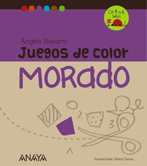 JUEGOS DE COLOR MORADO | 9788467840247 | NAVARRO, ÀNGELS | Llibreria Drac - Librería de Olot | Comprar libros en catalán y castellano online