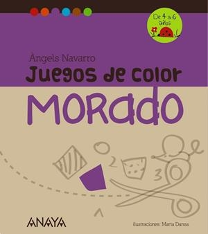 JUEGOS DE COLOR MORADO | 9788467840247 | NAVARRO, ÀNGELS | Llibreria Drac - Librería de Olot | Comprar libros en catalán y castellano online
