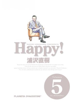 HAPPY! VOL.5 | 9788415921059 | URASAWA, NAOKI | Llibreria Drac - Librería de Olot | Comprar libros en catalán y castellano online