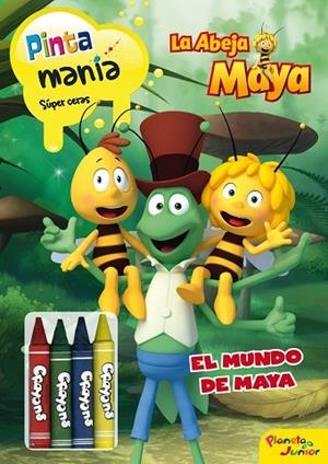 MUNDO DE MAYA, EL ( LA ABEJA MAYA) PINTAMANÍA SÚPER CERAS | 9788408037002 | Llibreria Drac - Librería de Olot | Comprar libros en catalán y castellano online