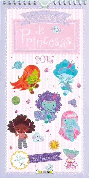 CALENDARIO 2015 PRINCESAS ROSA Y LILA | 9788490372739 | Llibreria Drac - Librería de Olot | Comprar libros en catalán y castellano online