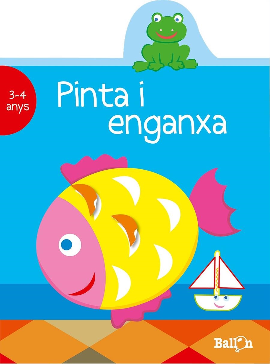 PINTA I ENGANXA 3-4 ANYS BLAU | 9789037493443 | Llibreria Drac - Librería de Olot | Comprar libros en catalán y castellano online