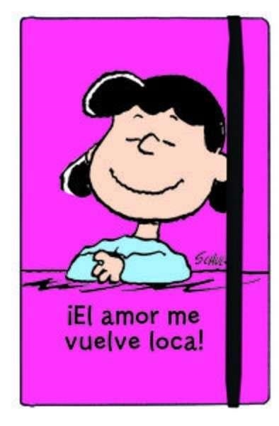 CUADERNO LUCY EL AMOR ME VUELVE LOCA - PEQUEÑO | 9788868213435 | SCHULZ, CHARLES | Llibreria Drac - Librería de Olot | Comprar libros en catalán y castellano online
