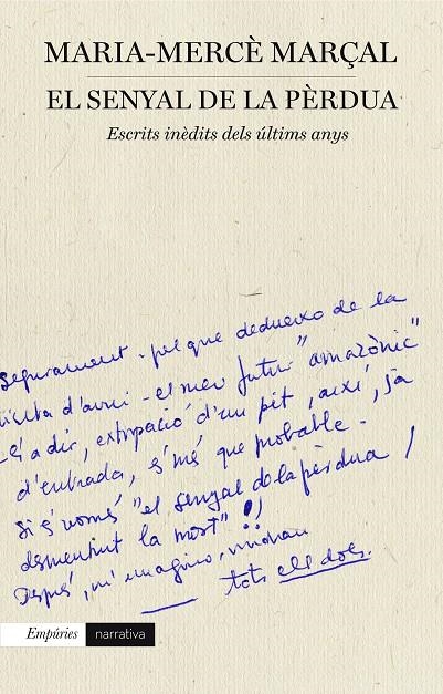 SENYAL DE LA PÈRDUA, EL | 9788497879798 | MARÇAL, MARIA-MERCÈ | Llibreria Drac - Librería de Olot | Comprar libros en catalán y castellano online