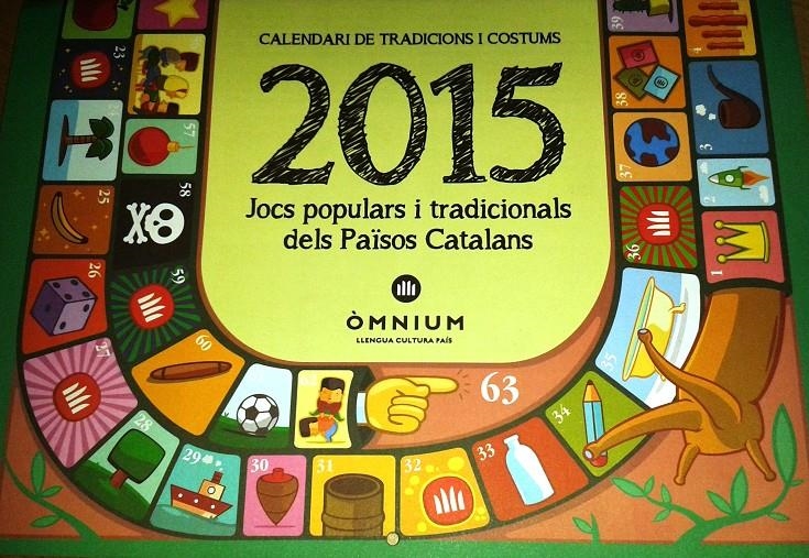 CALENDARI 2015 OMNIUM (JOCS POPULARS I TRADICIONALS) | 9788401320156 | OMNIUM | Llibreria Drac - Librería de Olot | Comprar libros en catalán y castellano online