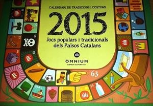 CALENDARI 2015 OMNIUM (JOCS POPULARS I TRADICIONALS) | 9788401320156 | OMNIUM | Llibreria Drac - Librería de Olot | Comprar libros en catalán y castellano online