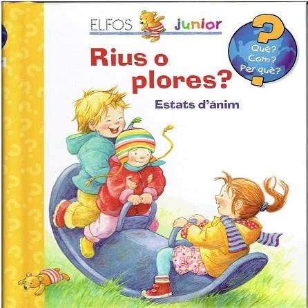 RIUS O PLORES? (QUÈ? COM? PER QUÈ?) | 9788484234104 | AADD | Llibreria Drac - Librería de Olot | Comprar libros en catalán y castellano online