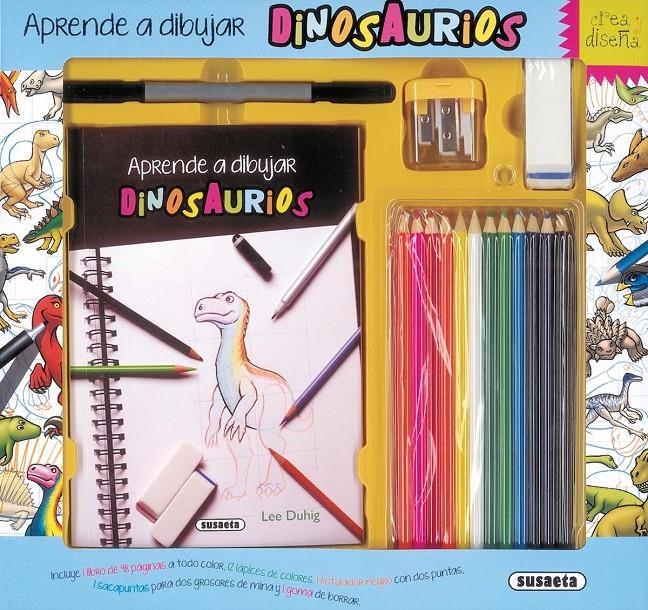 APRENDE A DIBUJAR DINOSAURIOS | 9788467735109 | DUHIG, LEE | Llibreria Drac - Librería de Olot | Comprar libros en catalán y castellano online
