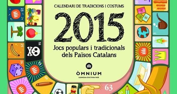 CALENDARI 2015 DE TRADICIONS I COSTUMS (OMNIUM CULTURAL) | 9788420152011 | AA.DD. | Llibreria Drac - Librería de Olot | Comprar libros en catalán y castellano online