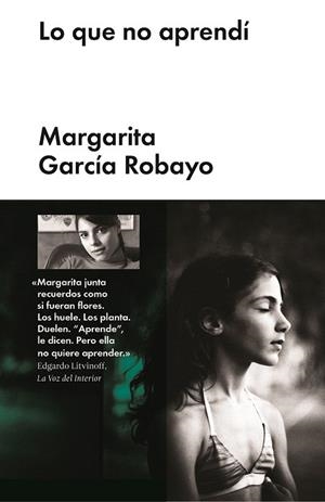 LO QUE NO APRENDÍ | 9788415996415 | GARCÍA ROBAYO, MARGARITA | Llibreria Drac - Librería de Olot | Comprar libros en catalán y castellano online