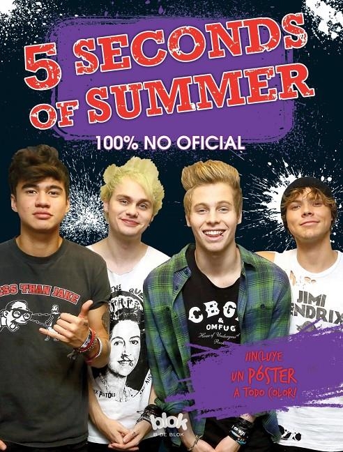 5 SECONDS OF SUMMER. 100% NO OFICIAL | 9788416075270 | Llibreria Drac - Llibreria d'Olot | Comprar llibres en català i castellà online