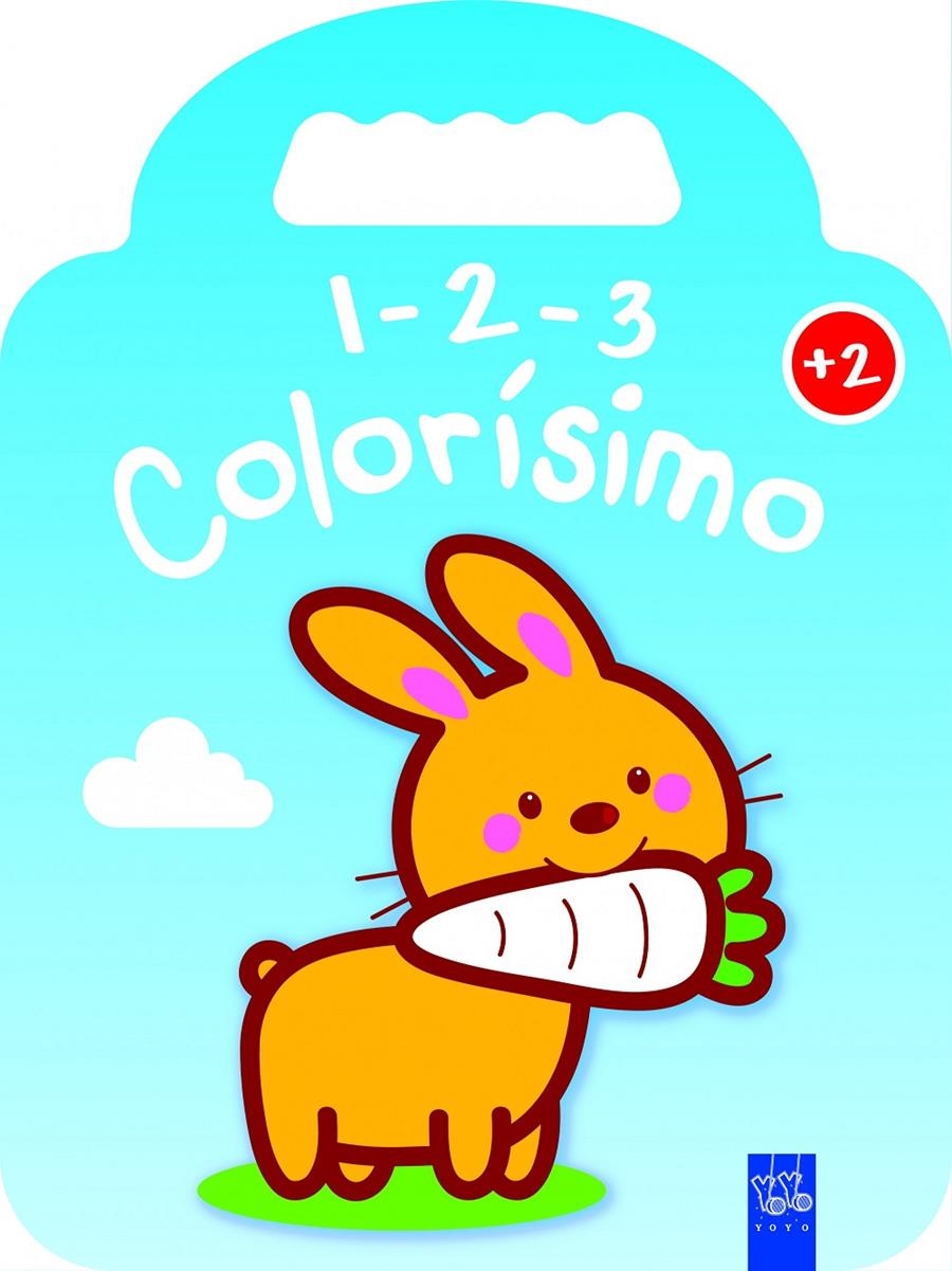 1-2-3 COLORÍSIMO +2 - CONEJO | 9788408134107 | YOYO | Llibreria Drac - Llibreria d'Olot | Comprar llibres en català i castellà online