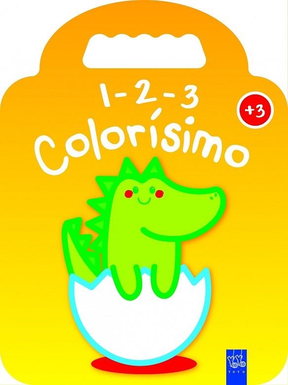 1-2-3 COLORÍSIMO +3 - DINO | 9788408134121 | YOYO | Llibreria Drac - Llibreria d'Olot | Comprar llibres en català i castellà online