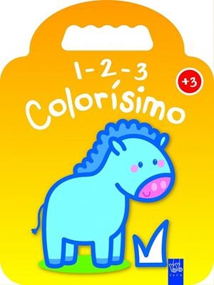 1-2-3 COLORÍSIMO +3 - PONI | 9788408134138 | YOYO | Llibreria Drac - Llibreria d'Olot | Comprar llibres en català i castellà online