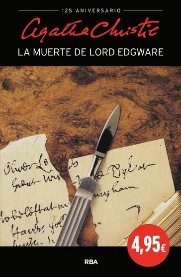 MUERTE DE LORD EDGWARE, LA | 9788490564349 | CHRISTIE, AGATHA | Llibreria Drac - Librería de Olot | Comprar libros en catalán y castellano online