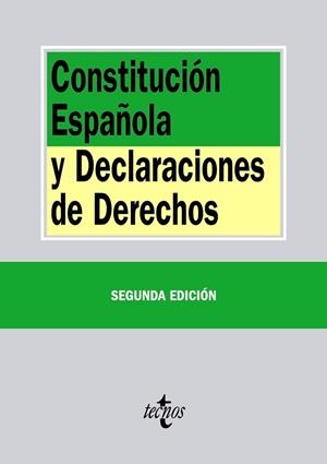 CONSTITUCIÓN ESPAÑOLA Y DECLARACIONES DE DERECHOS | 9788430963454 | AAVV | Llibreria Drac - Librería de Olot | Comprar libros en catalán y castellano online
