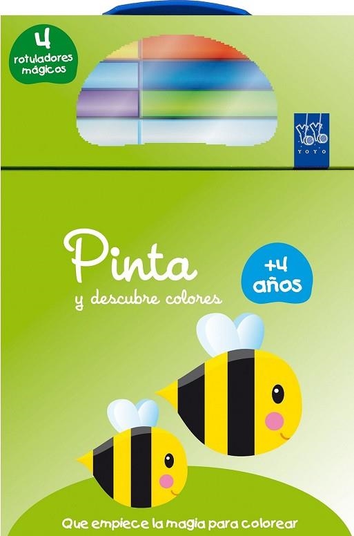 PINTA Y DESCUBRE COLORES +4. ABEJA | 9788408134732 | YOYO | Llibreria Drac - Llibreria d'Olot | Comprar llibres en català i castellà online