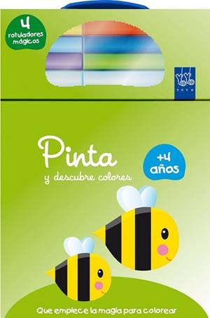 PINTA Y DESCUBRE COLORES +4. ABEJA | 9788408134732 | YOYO | Llibreria Drac - Llibreria d'Olot | Comprar llibres en català i castellà online