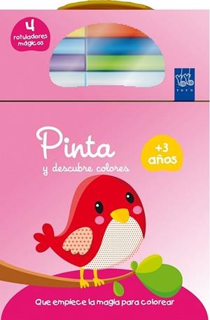 PINTA Y DESCUBRE COLORES +3. PÁJARO | 9788408134725 | YOYO | Llibreria Drac - Llibreria d'Olot | Comprar llibres en català i castellà online