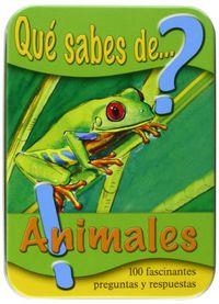 QUE SABES DE LOS ANIMALES? | 9783849903404 | AA.DD. | Llibreria Drac - Llibreria d'Olot | Comprar llibres en català i castellà online