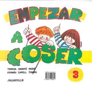 EMPEZAR A COSER 3 | 9788472106970 | Llibreria Drac - Llibreria d'Olot | Comprar llibres en català i castellà online