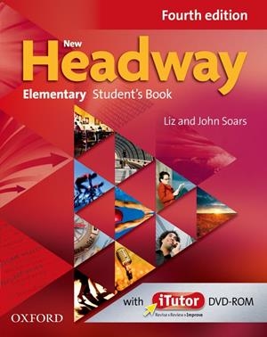 NEW HEADWAY ELEMENTARY FOURTH EDITION: STUDENT'S BOOK AND ITUTOR PACK | 9780194769129 | LIZ SOARS, LIZ; SOARS, JOHN | Llibreria Drac - Librería de Olot | Comprar libros en catalán y castellano online