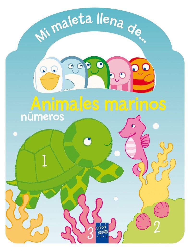 ANIMALES MARINOS. MALETA NÚMEROS | 9788408135241 | YOYO | Llibreria Drac - Llibreria d'Olot | Comprar llibres en català i castellà online