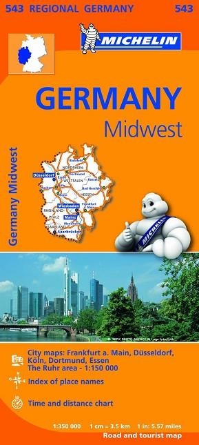 GERMANY MIDWEST 2015 (REGIONAL 543) | 9782067183605 | AAVV | Llibreria Drac - Librería de Olot | Comprar libros en catalán y castellano online