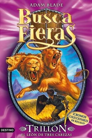 TRILLÓN, EL LEÓN DE TRES CABEZAS (BUSCAFIERAS 12) | 9788408100072 | BLADE, ADAM | Llibreria Drac - Librería de Olot | Comprar libros en catalán y castellano online