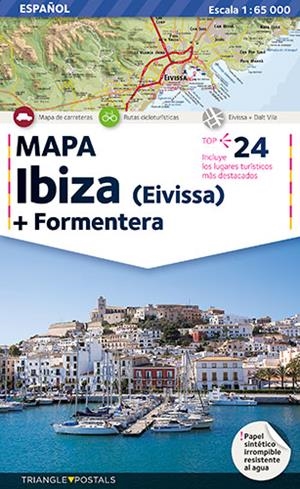 MAPA IBIZA + FORMENTERA | 9788484783251 | MORENO, LAIA | Llibreria Drac - Llibreria d'Olot | Comprar llibres en català i castellà online