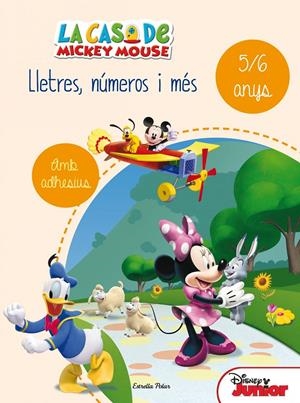 QUADERN LLETRES, NÚMEROS I MÉS 5/6 ANYS (LA CASA DE MICKEY MOUSE) | 9788490578193 | DISNEY | Llibreria Drac - Librería de Olot | Comprar libros en catalán y castellano online