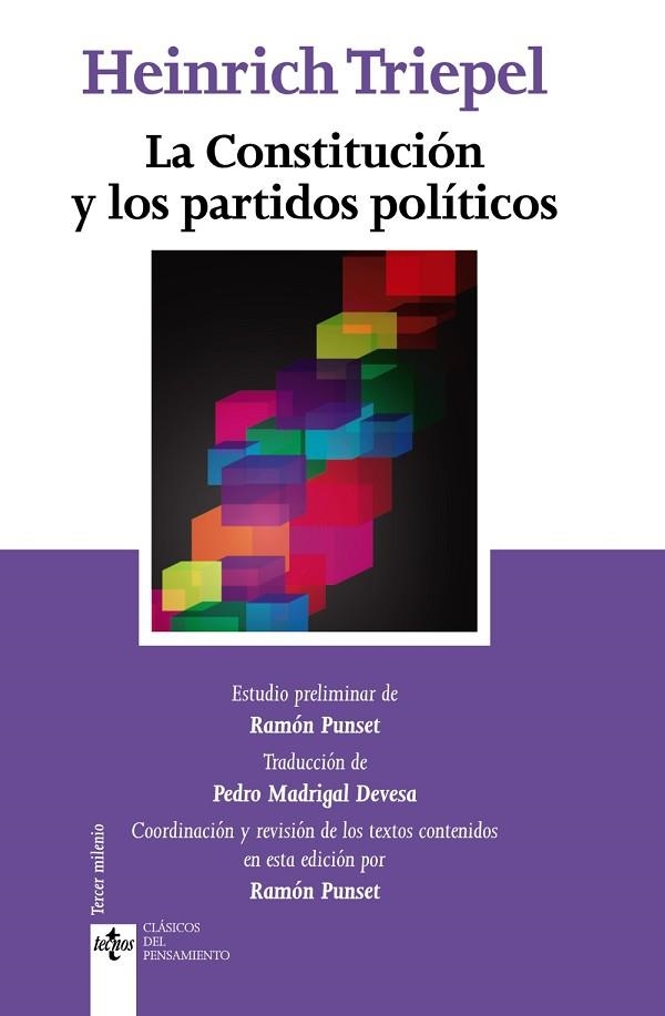 CONSTITUCIÓN Y LOS PARTIDOS POLÍTICOS, LA | 9788430965502 | TRIEPEL, HEINRICH | Llibreria Drac - Llibreria d'Olot | Comprar llibres en català i castellà online